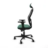 Office Chair with Headrest Piqueras y Crespo 2D036N1 Emerald Green
