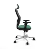 Office Chair with Headrest Jorquera Piqueras y Crespo 2D086N2 Emerald Green