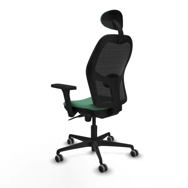 Office Chair with Headrest Jorquera Piqueras y Crespo 3D036G1 Emerald Green