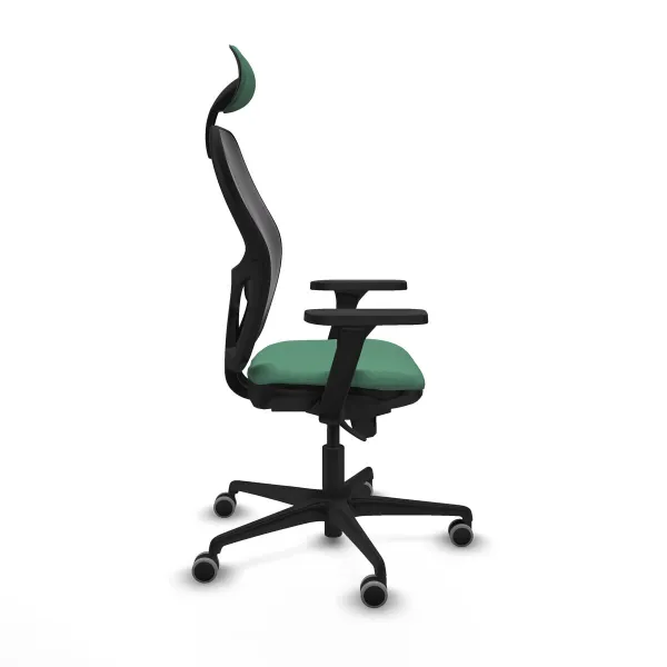 Office Chair with Headrest Jorquera Piqueras y Crespo 3D036G1 Emerald Green