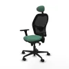 Office Chair with Headrest Jorquera Piqueras y Crespo 3D036N1 Emerald Green