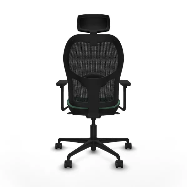Office Chair with Headrest Jorquera Piqueras y Crespo 3D036N2 Emerald Green
