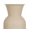 Vase 19 x 19 x 51 cm Cream Iron