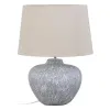 Desk lamp Grey Linen Ceramic 40 W 220 V 240 V 220-240 V 40 x 40 x 55 cm