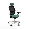 Office Chair with Headrest Jorquera Piqueras y Crespo 3D086G2 Emerald Green