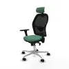 Office Chair with Headrest Jorquera Piqueras y Crespo 3D086N2 Emerald Green
