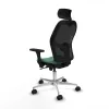 Office Chair with Headrest Jorquera Piqueras y Crespo 3D086N2 Emerald Green