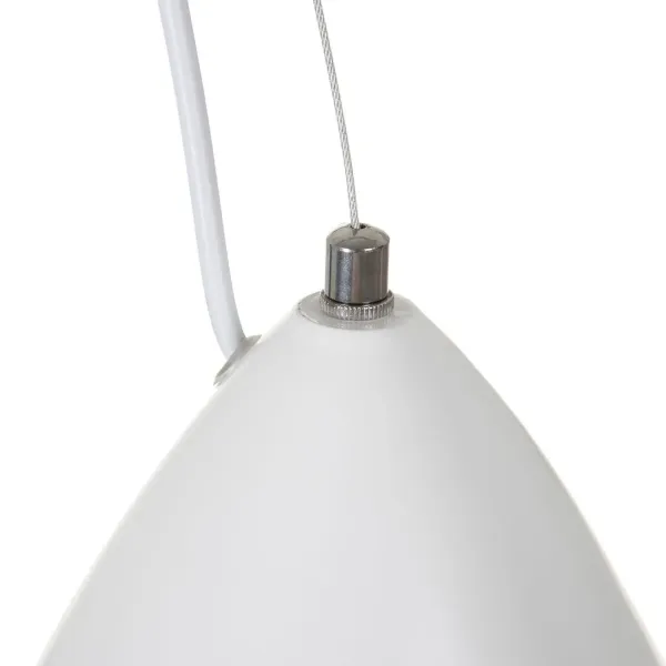 Ceiling Light Aluminium White 20 x 20 x 30 cm