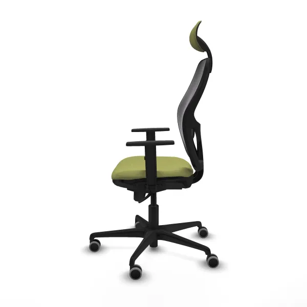 Office Chair with Headrest Jorquera Piqueras y Crespo 1D036G1 Green