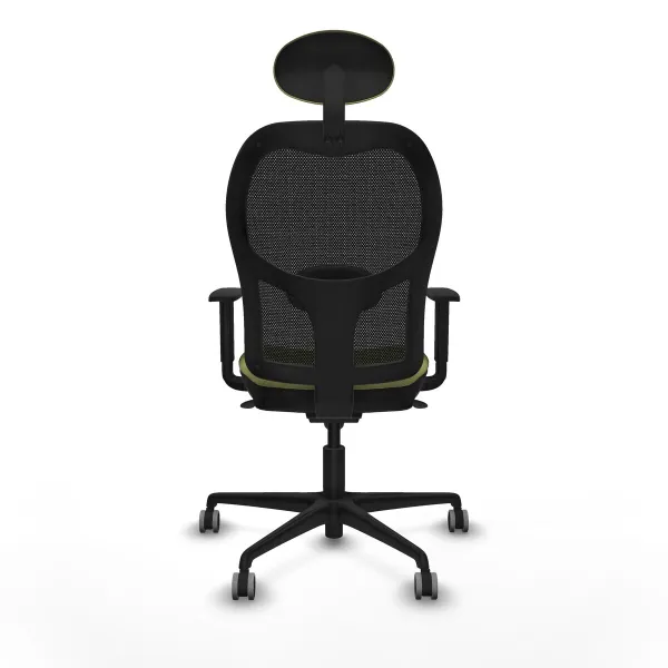 Office Chair with Headrest Jorquera Piqueras y Crespo 1D036G1 Green