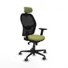 Office Chair with Headrest Jorquera Piqueras y Crespo 2D036G2 Green