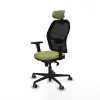 Office Chair with Headrest Jorquera Piqueras y Crespo 2D036G2 Green