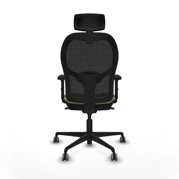 Office Chair with Headrest Jorquera Piqueras y Crespo 2D036G2 Green