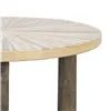 Side table Beige Bamboo 40 x 40 x 45 cm MDF Wood