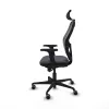 Office Chair with Headrest Jorquera Piqueras y Crespo 2D036G2 Dark grey