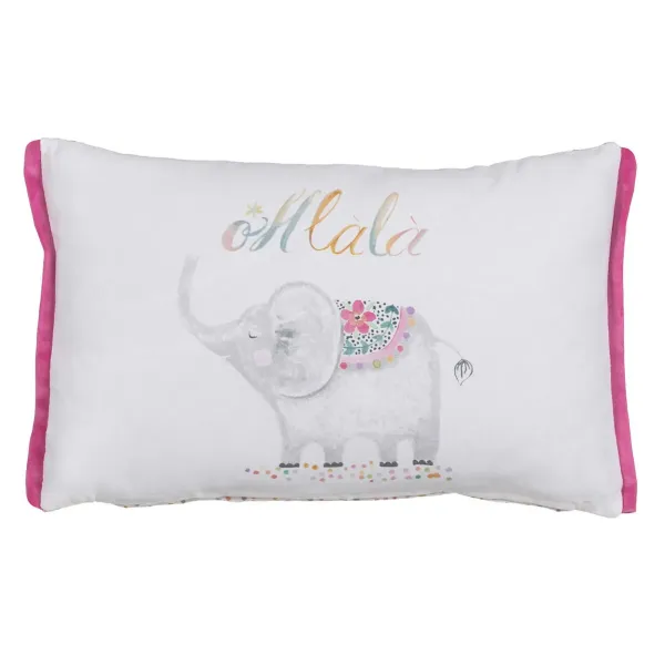 Cushion Children's Elephant 100% cotton 45 x 30 cm