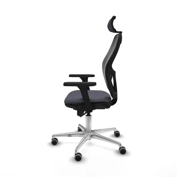 Office Chair with Headrest Jorquera Piqueras y Crespo 3D086G2 Dark grey