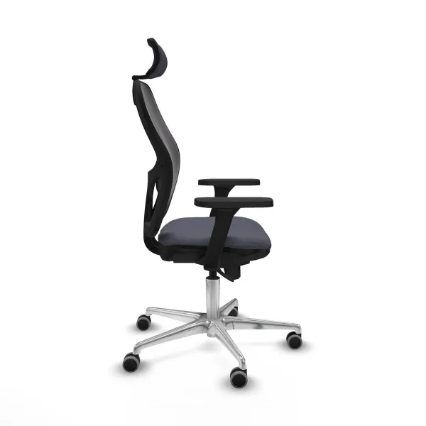 Office Chair with Headrest Jorquera Piqueras y Crespo 3D086G2 Dark grey