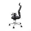 Office Chair with Headrest Jorquera Piqueras y Crespo 3D086N2 Dark grey