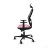 Office Chair with Headrest Jorquera Piqueras y Crespo 1D036G1 Pink