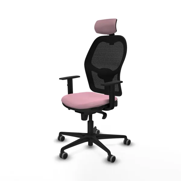 Office Chair with Headrest Jorquera Piqueras y Crespo 1D036G2 Pink
