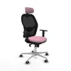 Office Chair with Headrest Jorquera Piqueras y Crespo 1D086G2 Pink