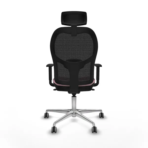 Office Chair with Headrest Jorquera Piqueras y Crespo 1D086G2 Pink