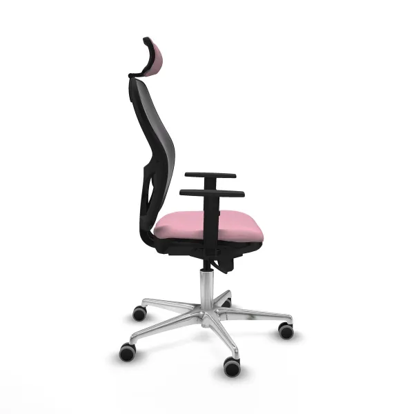Office Chair with Headrest Jorquera Piqueras y Crespo 1D086G2 Pink