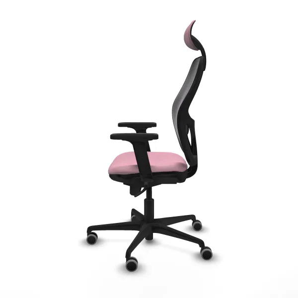 Office Chair with Headrest Jorquera Piqueras y Crespo 2D036G1 Pink