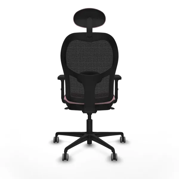 Office Chair with Headrest Jorquera Piqueras y Crespo 2D036G1 Pink