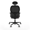 Office Chair with Headrest Jorquera Piqueras y Crespo 2D036G1 Pink