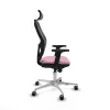 Office Chair with Headrest Jorquera Piqueras y Crespo 2D086G2 Pink