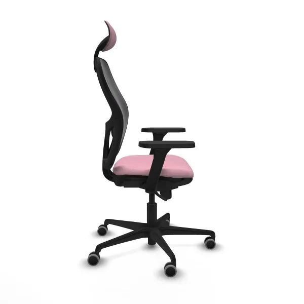Office Chair with Headrest Jorquera Piqueras y Crespo 3D036G1 Pink