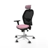 Office Chair with Headrest Jorquera Piqueras y Crespo 3D086G2 Pink