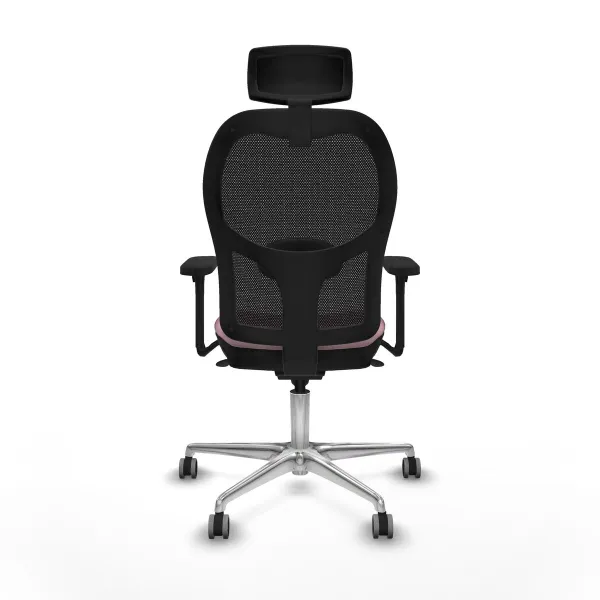Office Chair with Headrest Jorquera Piqueras y Crespo 3D086G2 Pink