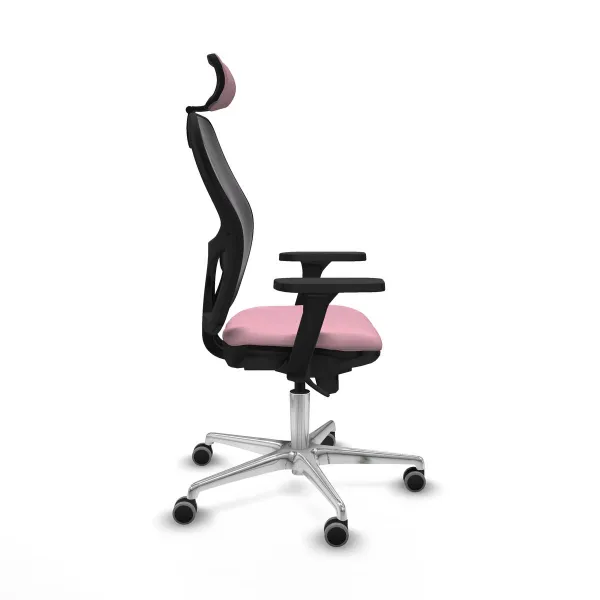 Office Chair with Headrest Jorquera Piqueras y Crespo 3D086G2 Pink