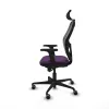 Office Chair with Headrest Jorquera Piqueras y Crespo 2D036G2 Purple
