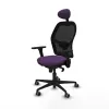 Office Chair with Headrest Jorquera Piqueras y Crespo 3D036G1 Purple