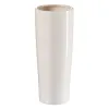 Vase 13 x 13 x 33 cm Ceramic Beige