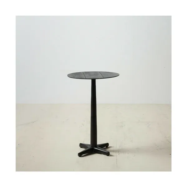 Side table 59 x 40 x 40 cm Black Aluminium