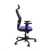 Office Chair with Headrest Jorquera Piqueras y Crespo 2D036G2 Lilac