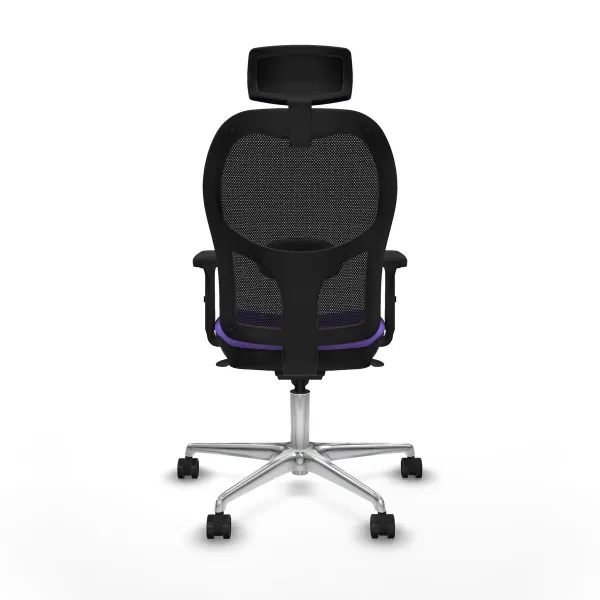 Office Chair with Headrest Jorquera Piqueras y Crespo 2D086N2 Lilac