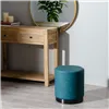 Pouffe Dark blue Synthetic Leather 38 x 38 x 42 cm DMF