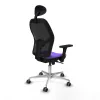 Office Chair with Headrest Jorquera Piqueras y Crespo 3D086G1 Lilac
