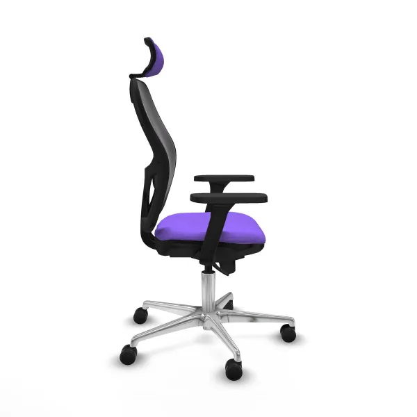 Office Chair with Headrest Jorquera Piqueras y Crespo 3D086N2 Lilac