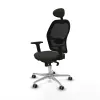 Office Chair with Headrest Jorquera Piqueras y Crespo 2D086G1 Black