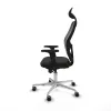 Office Chair with Headrest Jorquera Piqueras y Crespo 2D086G1 Black