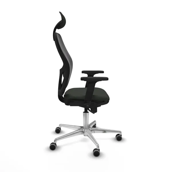 Office Chair with Headrest Jorquera Piqueras y Crespo 2D086G1 Black
