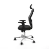 Office Chair with Headrest Jorquera Piqueras y Crespo 2D086G2 Black