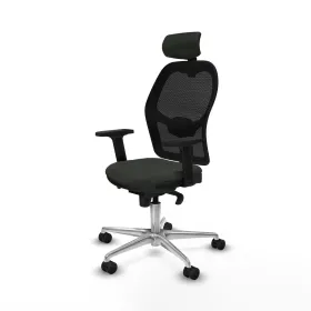 Office Chair with Headrest Jorquera Piqueras y Crespo 2D086N2 Black